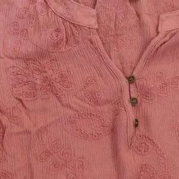 Blue Rain Blouse Womens Bundle Lot Long Sleeve Lightweight Flowy Top S/M - Picture 15 of 17